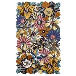 MacKenzie-Childs Rugs<Milano Floral 5' x 8' Rug