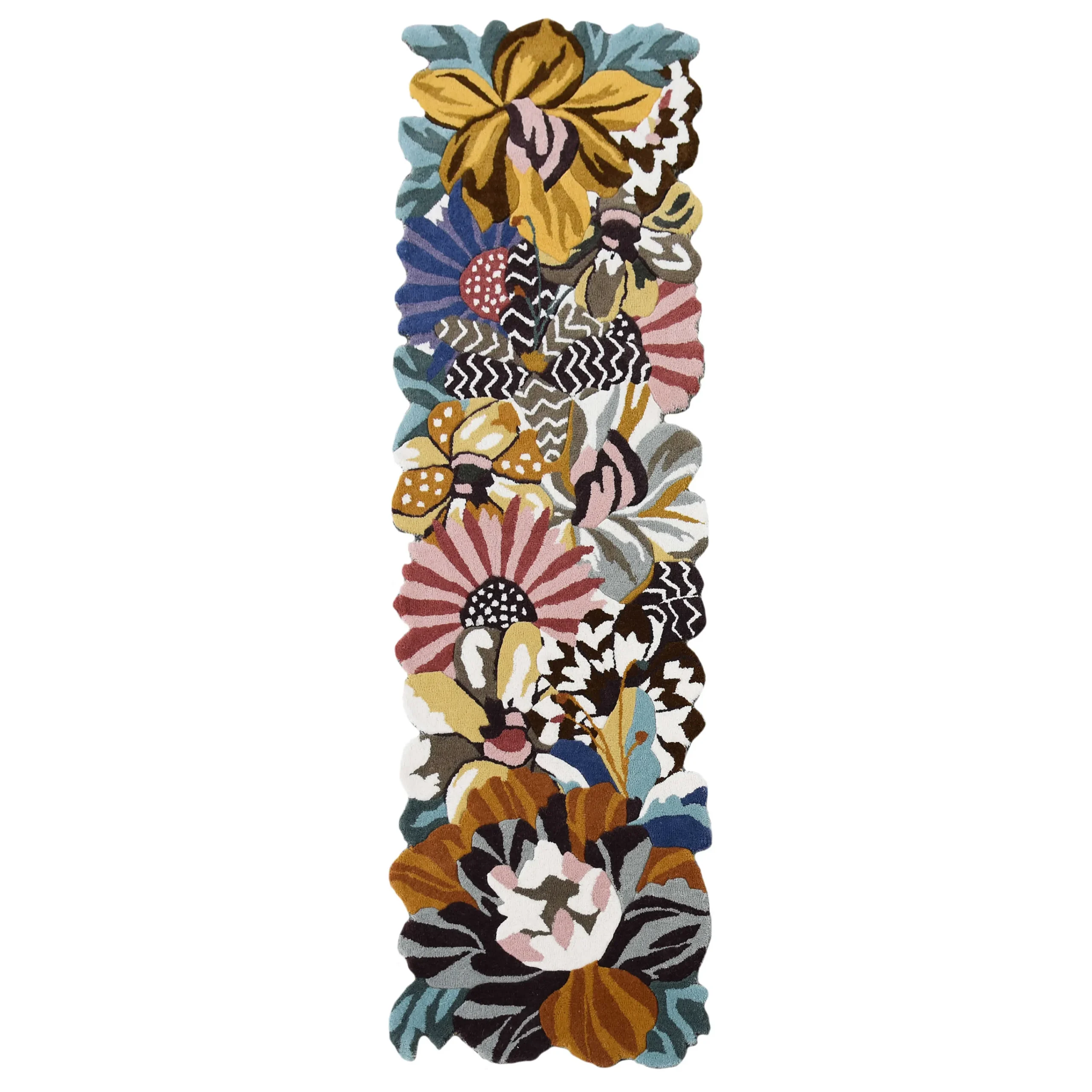 MacKenzie-Childs Rugs<Milano Floral 2'6 x 8' Runner Rug