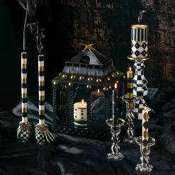MacKenzie-Childs The Halloween Shop|Candles & Fragrances<Mini Black  Gold Dinner Candles, Set of 6