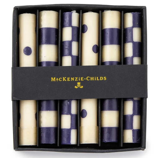 MacKenzie-Childs Candles & Fragrances|Table Accessories<Mini Royal Dinner Candles, Set of 6