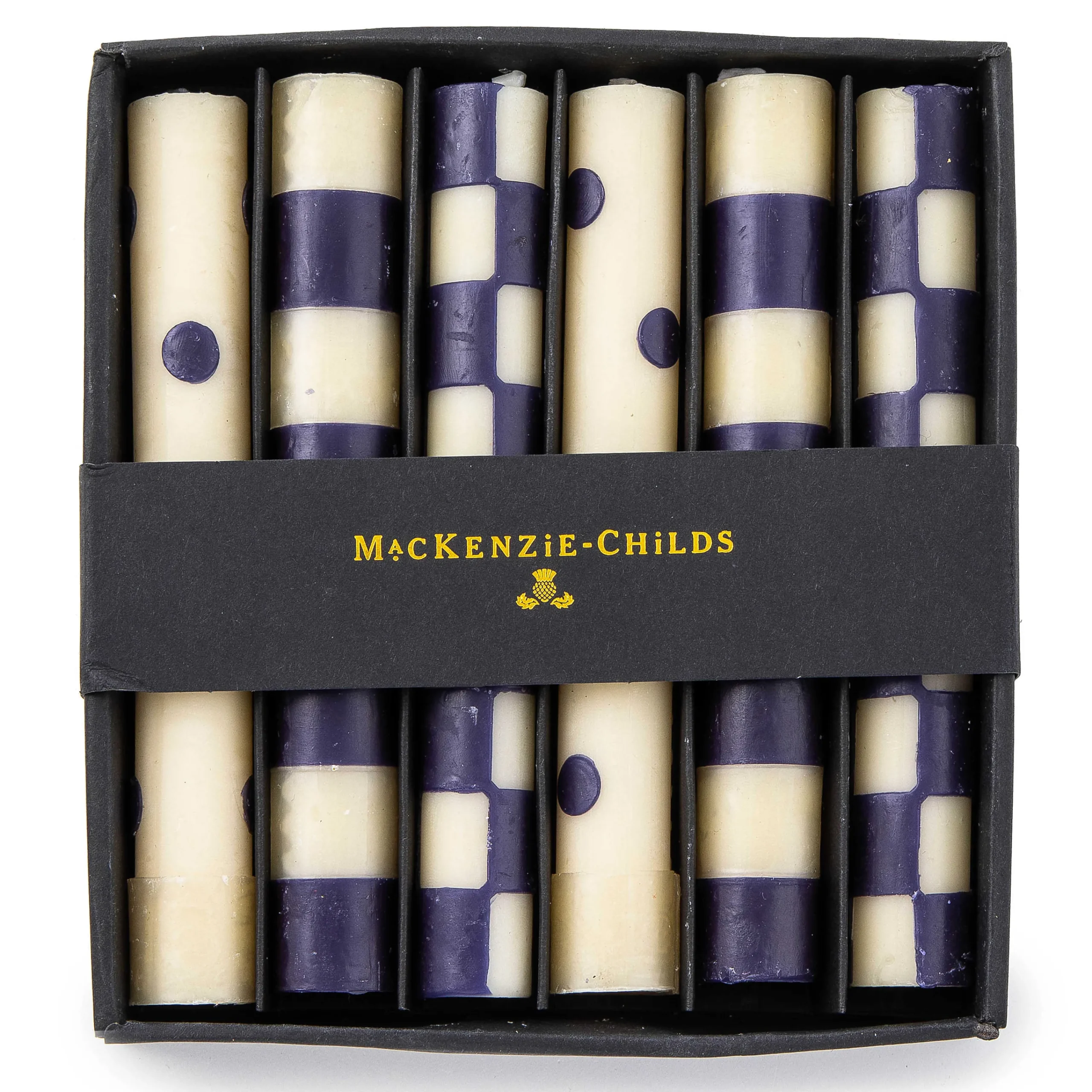 MacKenzie-Childs Candles & Fragrances|Table Accessories<Mini Royal Dinner Candles, Set of 6