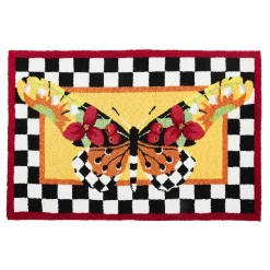 MacKenzie-Childs Rugs<Monarch Butterfly 2' x 3' Rug