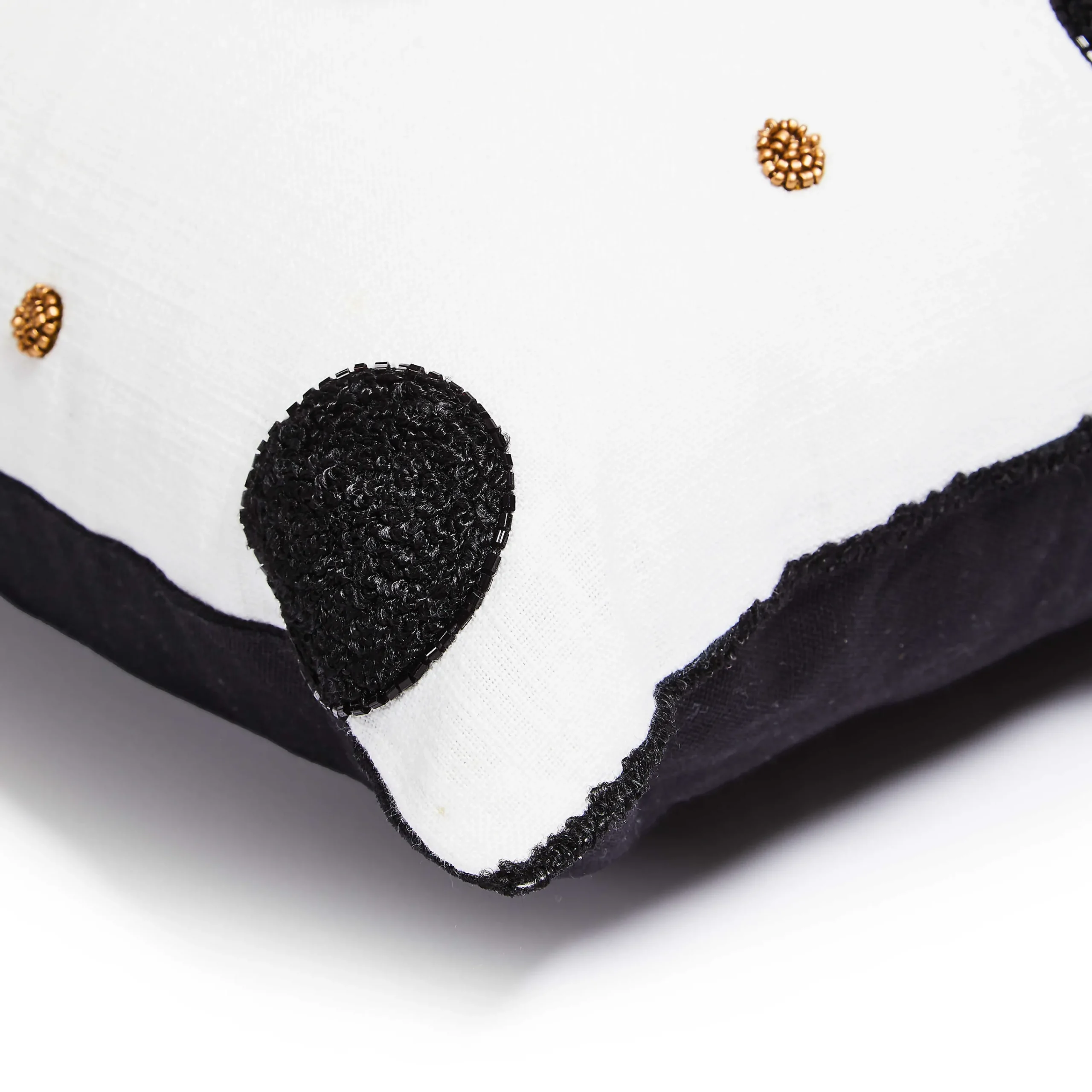 MacKenzie-Childs Pillows, Throws, & Cushions<Monogram C Beaded Throw Pillow