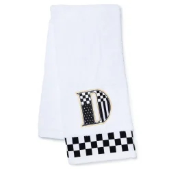 MacKenzie-Childs Bath & Bath Accessories<Monogram D Check Hand Towel