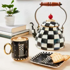 MacKenzie-Childs Dinnerware & Flatware<Monogram Dish - D
