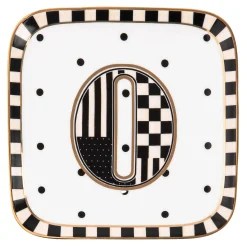 MacKenzie-Childs Dinnerware & Flatware<Monogram Dish - O