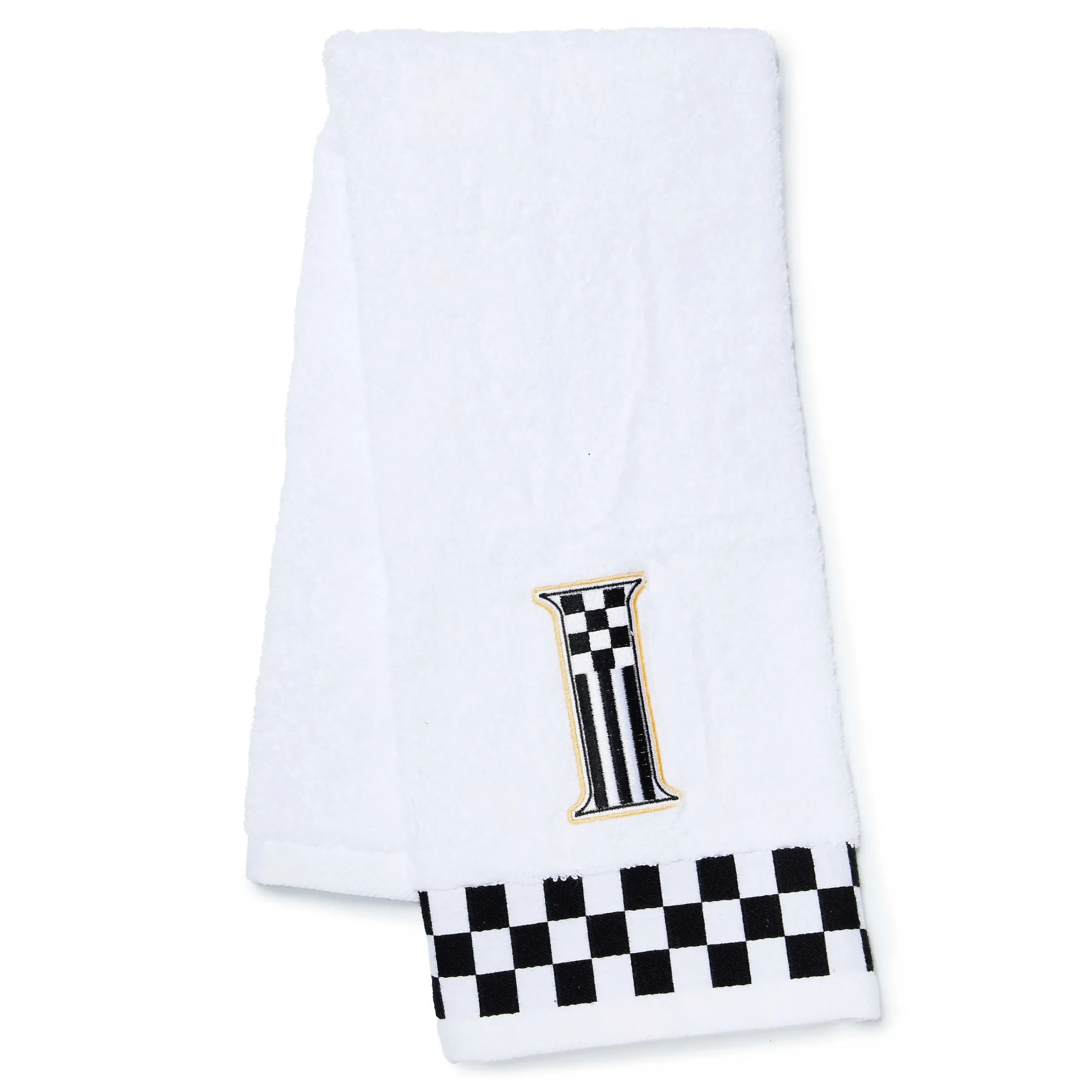 MacKenzie-Childs Bath & Bath Accessories<Monogram I Check Hand Towel