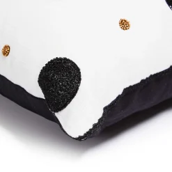 MacKenzie-Childs Pillows, Throws, & Cushions<Monogram O Beaded Throw Pillow