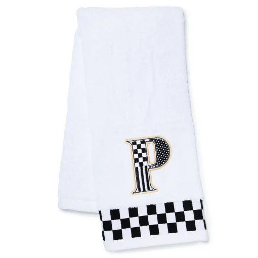 MacKenzie-Childs Bath & Bath Accessories<Monogram P Check Hand Towel