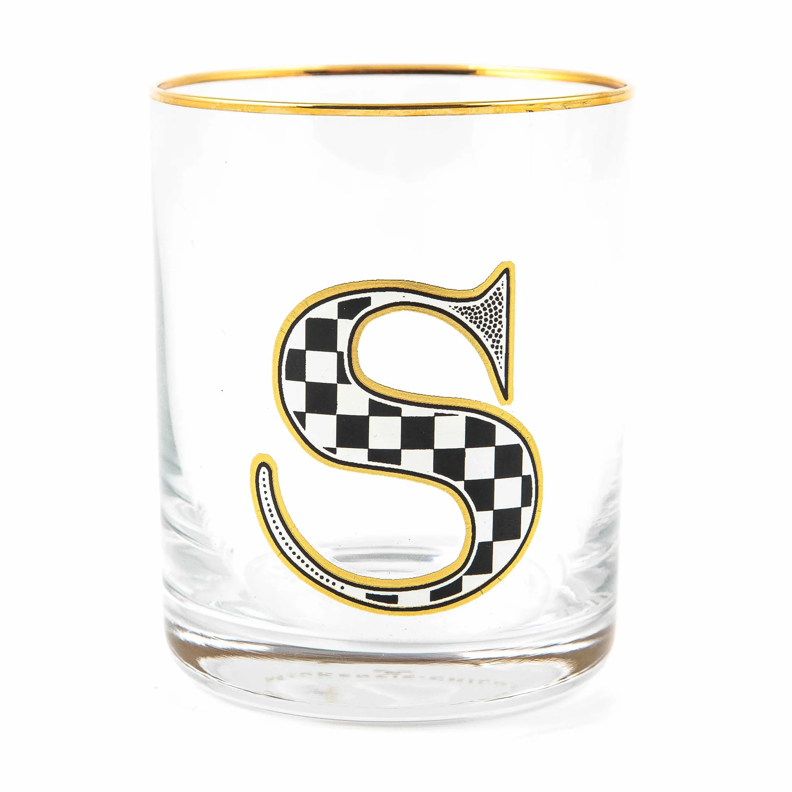 MacKenzie-Childs Holiday|Drinkware<Monogram Tumbler - S