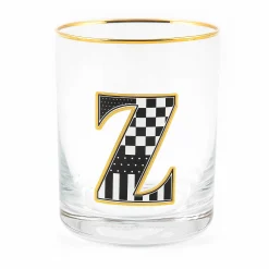 MacKenzie-Childs Holiday|Drinkware<Monogram Tumbler - Z