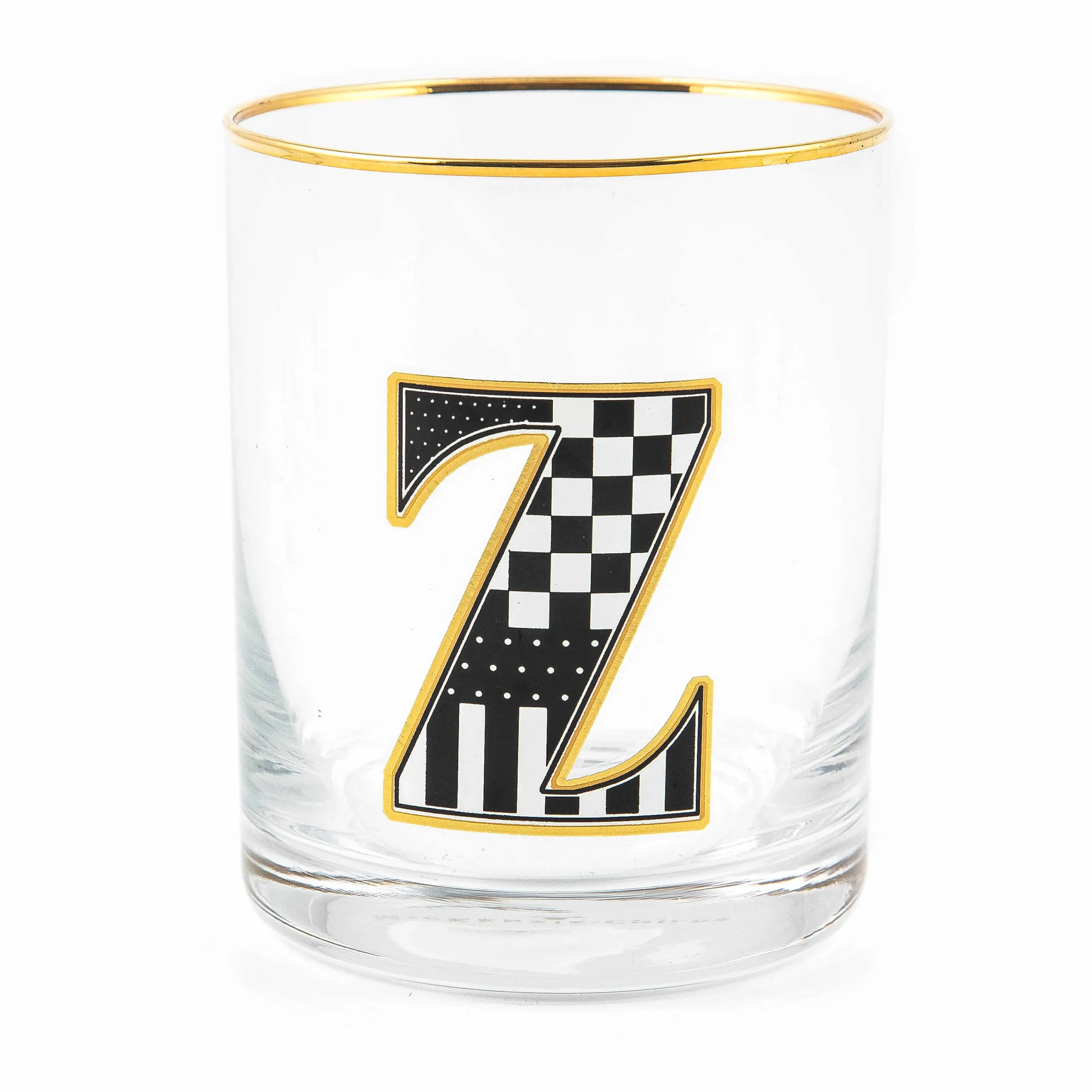 MacKenzie-Childs Holiday|Drinkware<Monogram Tumbler - Z