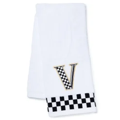 MacKenzie-Childs Bath & Bath Accessories<Monogram V Check Hand Towel