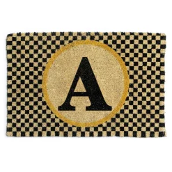 MacKenzie-Childs Outdoor|Rugs<Monogrammed A Entrance Mat