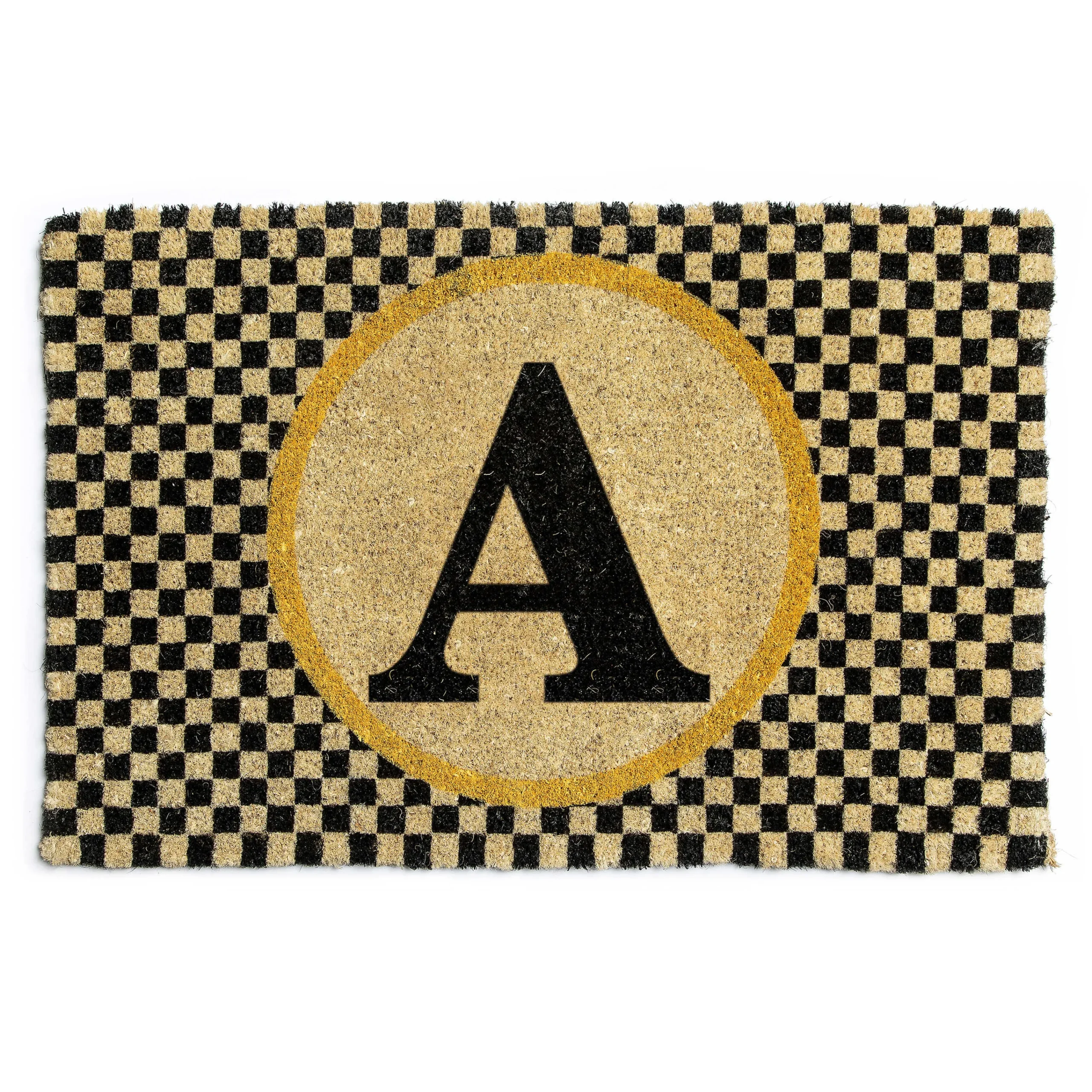 MacKenzie-Childs Outdoor|Rugs<Monogrammed A Entrance Mat