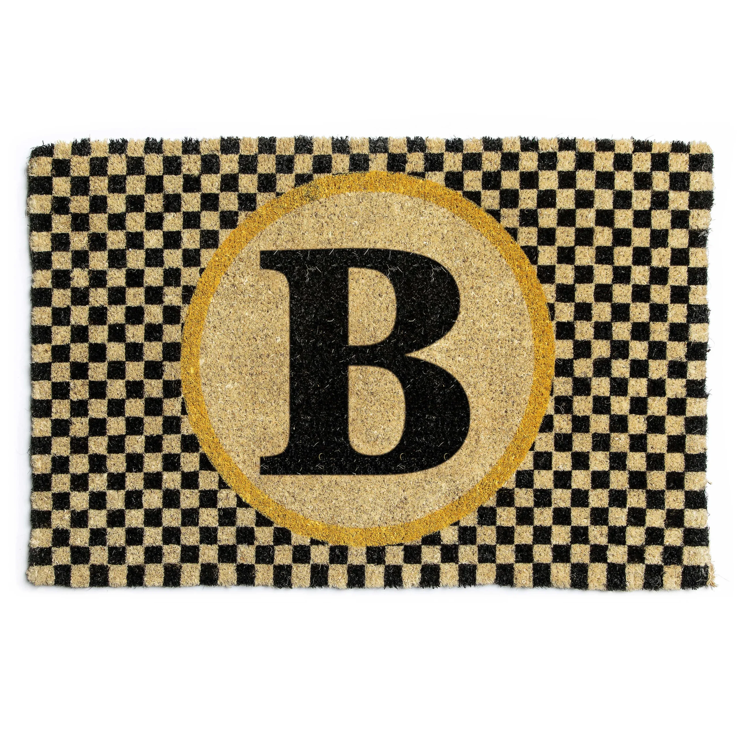 MacKenzie-Childs Outdoor|Rugs<Monogrammed B Entrance Mat