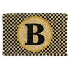 MacKenzie-Childs Outdoor|Rugs<Monogrammed B Entrance Mat