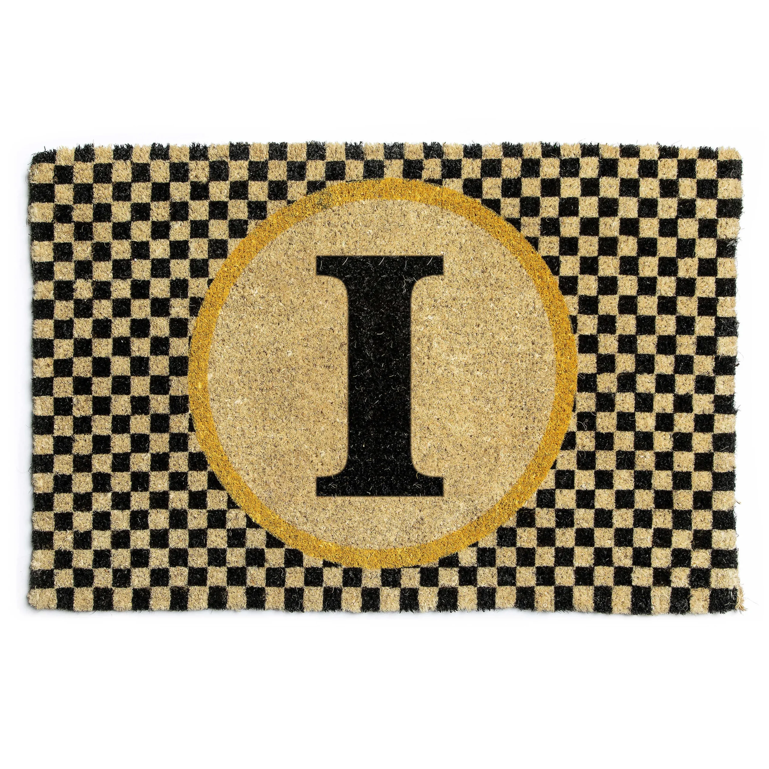 MacKenzie-Childs Outdoor|Rugs<Monogrammed I Entrance Mat