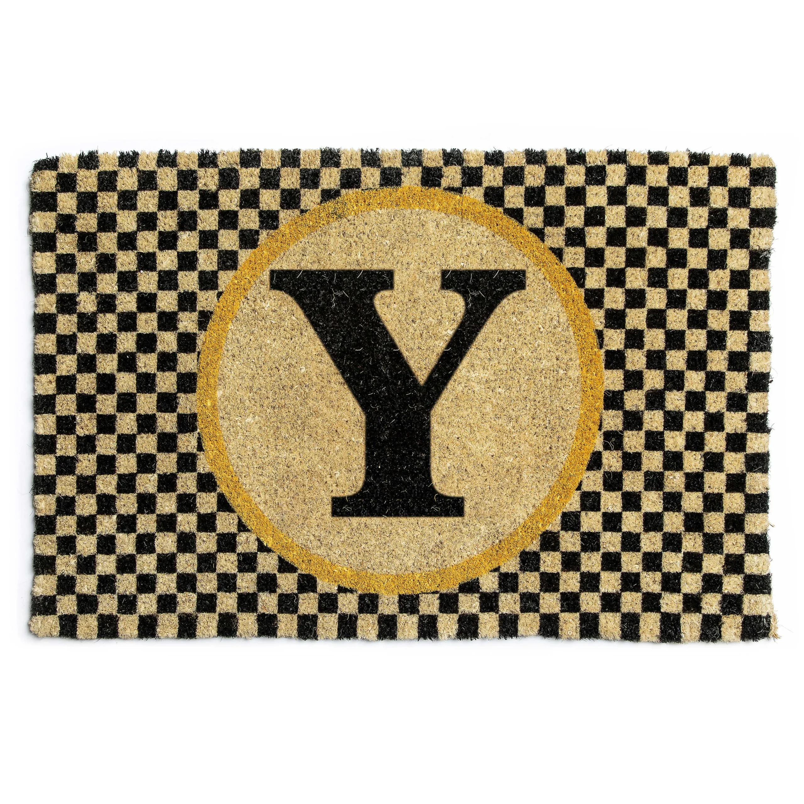 MacKenzie-Childs Outdoor|Rugs<Monogrammed Y Entrance Mat