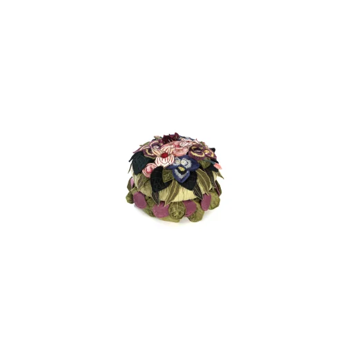 MacKenzie-Childs Living Room<Moonlight Garden Footstool