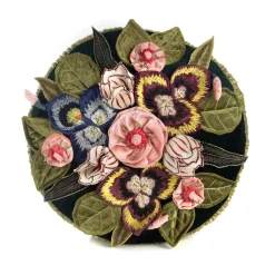 MacKenzie-Childs Pillows, Throws, & Cushions<Moonlight Garden Round Throw Pillow