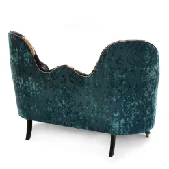 MacKenzie-Childs Living Room<Moonlight Garden Tete-a-Tete Settee
