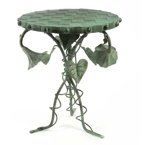 MacKenzie-Childs Outdoor<Morning Glory Accent Table