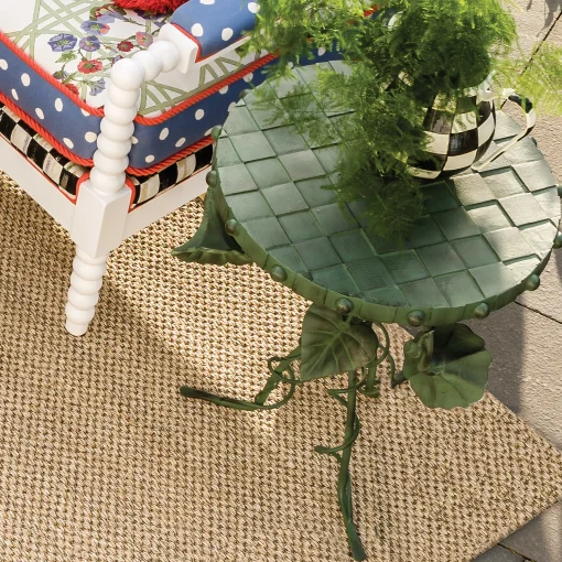 MacKenzie-Childs Outdoor<Morning Glory Accent Table