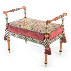 MacKenzie-Childs Entryway Furniture|Living Room<Musette 2' Bench
