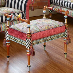 MacKenzie-Childs Entryway Furniture|Living Room<Musette 2' Bench