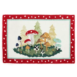 MacKenzie-Childs Rugs<Mushroom 2' x 3' Rug