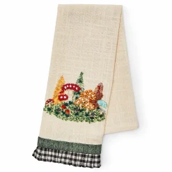 MacKenzie-Childs The Fall Shop|Kitchen & Table Linens<Mushroom Applique Dish Towel