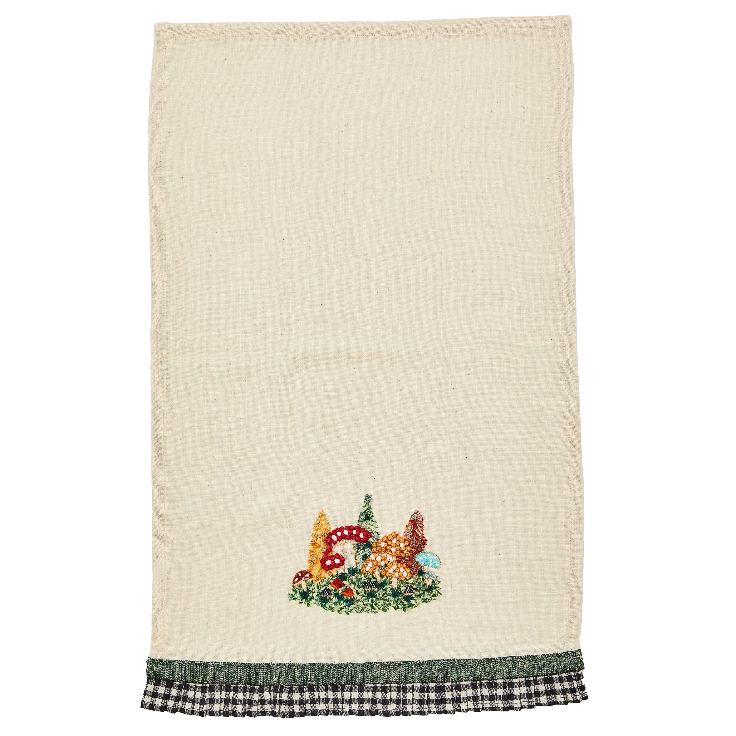 MacKenzie-Childs The Fall Shop|Kitchen & Table Linens<Mushroom Applique Dish Towel