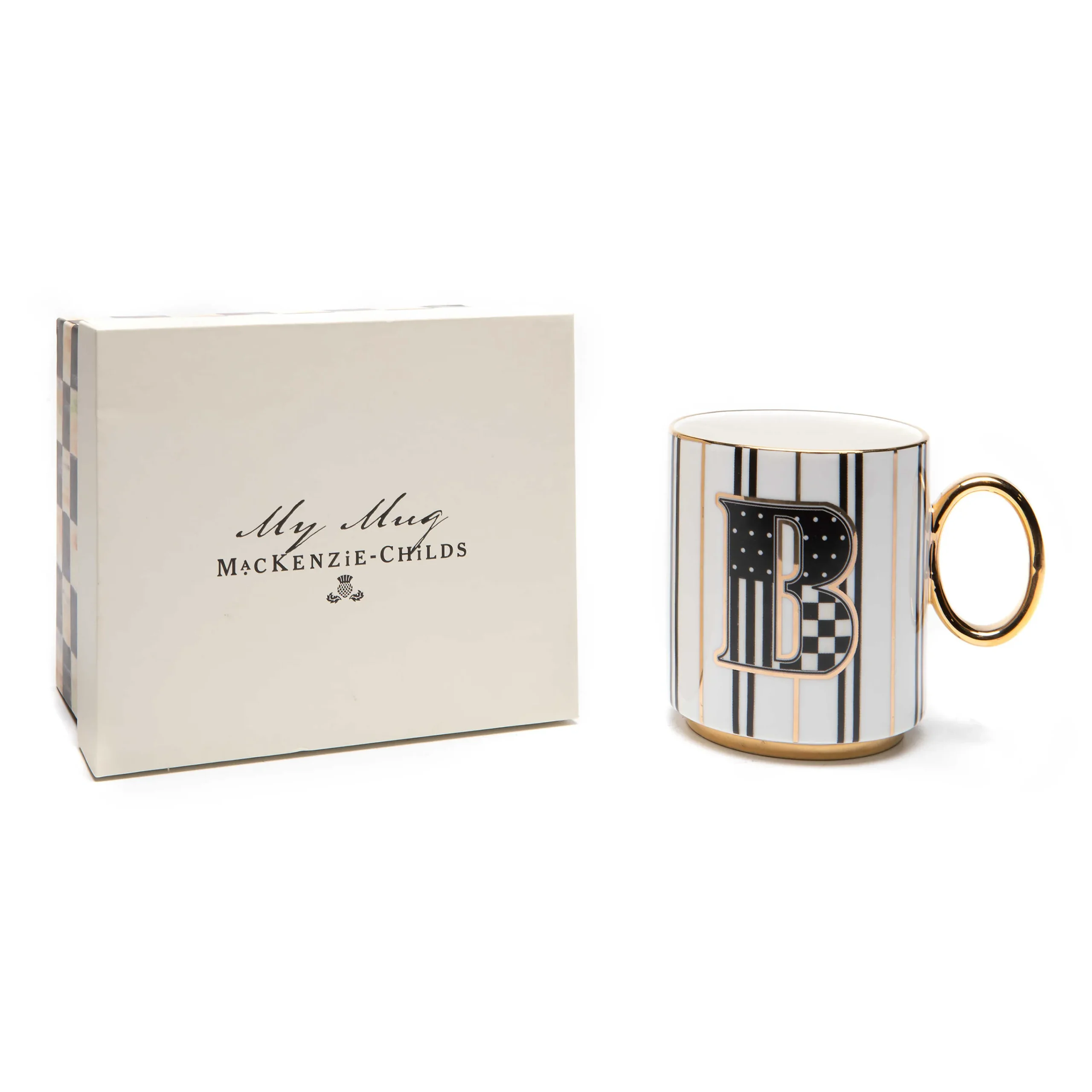 MacKenzie-Childs Drinkware|Dinnerware & Flatware<My Mug - B