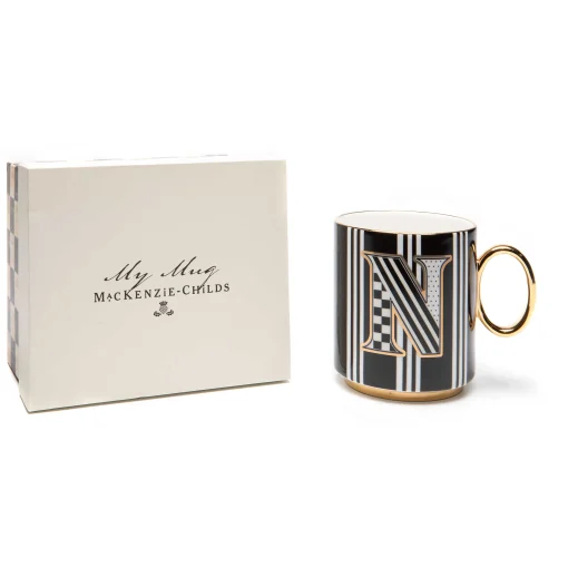 MacKenzie-Childs Drinkware|Dinnerware & Flatware<My Mug - N
