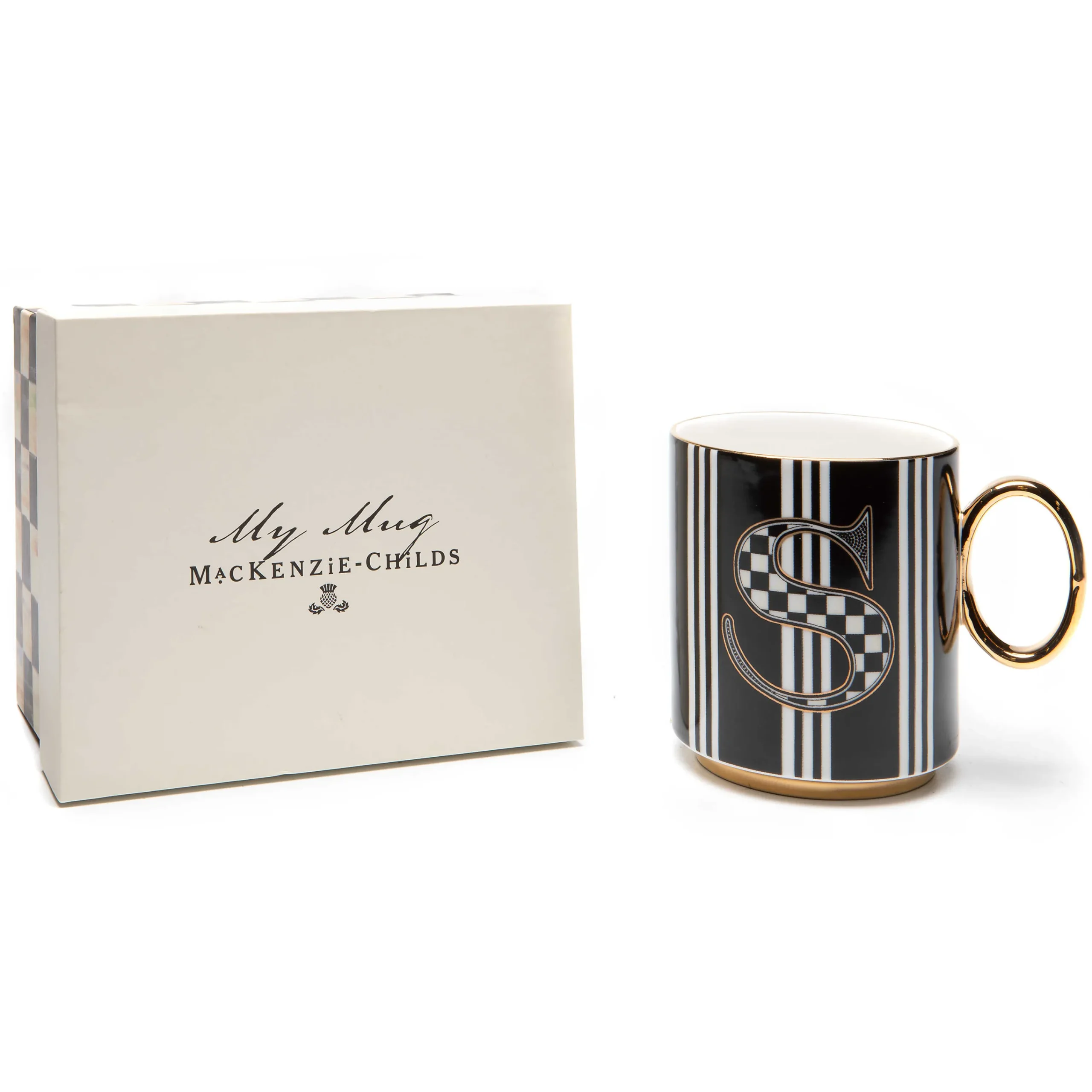 MacKenzie-Childs Drinkware|Dinnerware & Flatware<My Mug - S