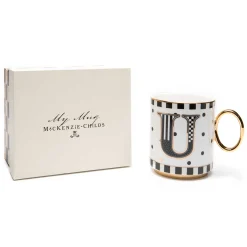 MacKenzie-Childs Drinkware|Dinnerware & Flatware<My Mug - U