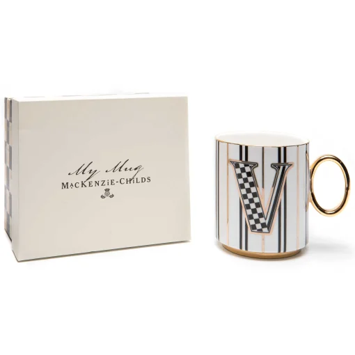 MacKenzie-Childs Drinkware|Dinnerware & Flatware<My Mug - V