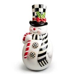 MacKenzie-Childs Holiday|Outdoor<Nostalgia Snowman Trophy Figure