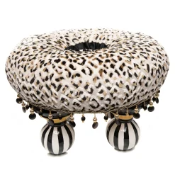 MacKenzie-Childs Living Room<Ocelot Tuffet