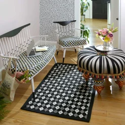 MacKenzie-Childs Living Room<On Wall Street Setting Seat