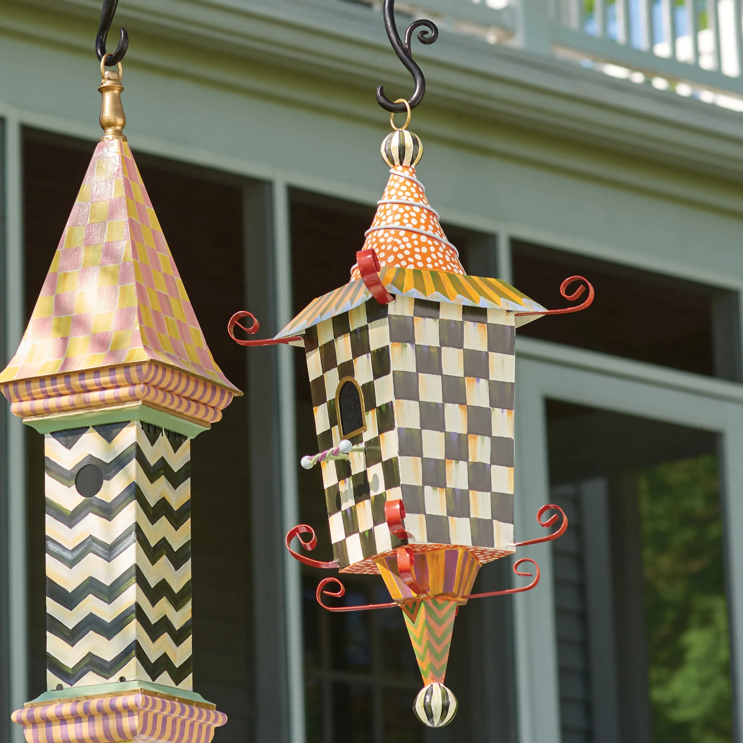 MacKenzie-Childs Spring|Outdoor<Pagoda Birdhouse