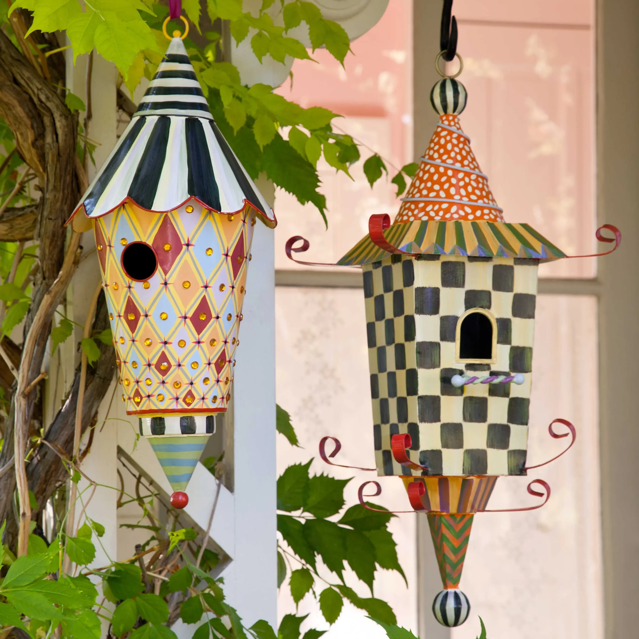 MacKenzie-Childs Spring|Outdoor<Pagoda Birdhouse