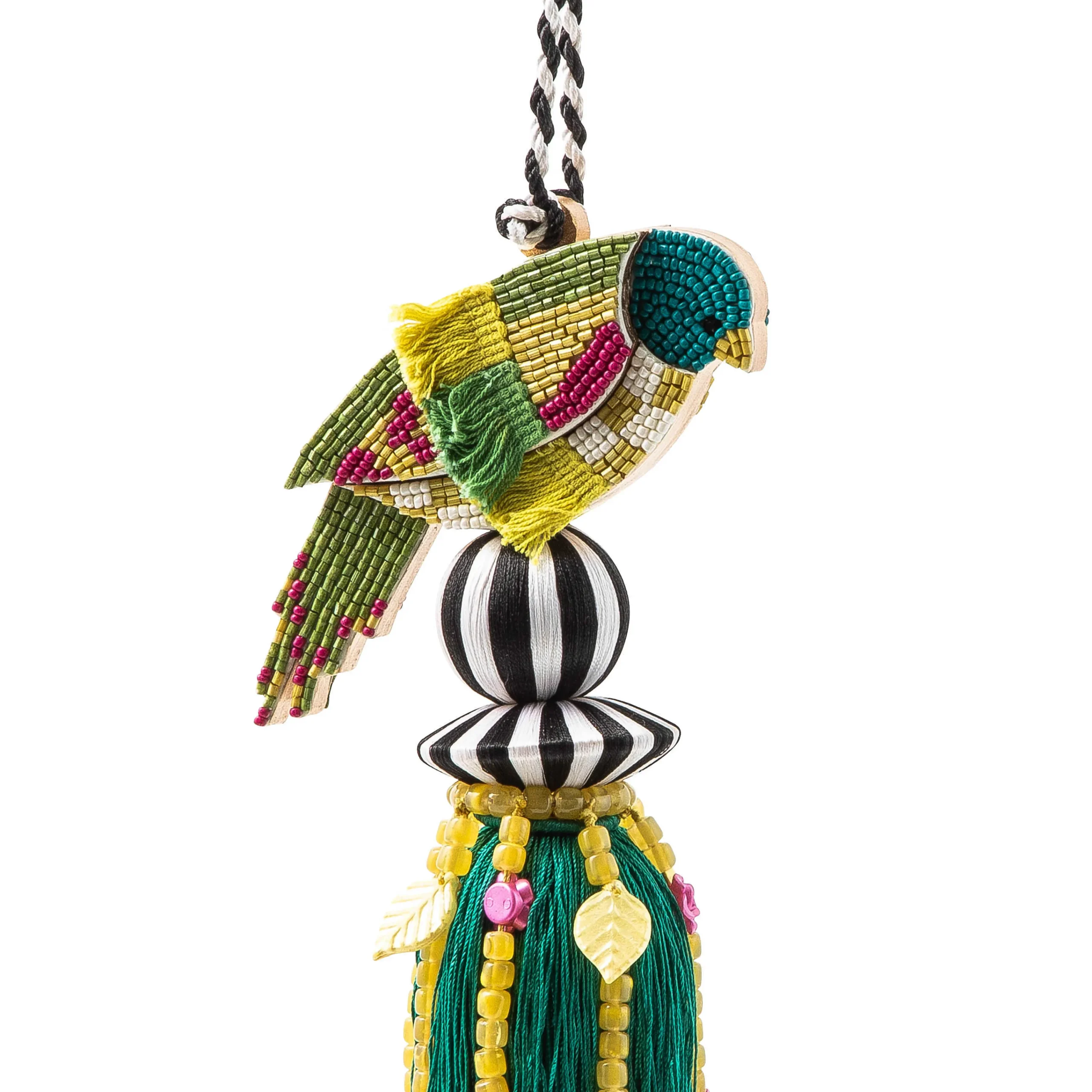 MacKenzie-Childs Spring|Finishing Touches<Parakeet Beaded Tassel