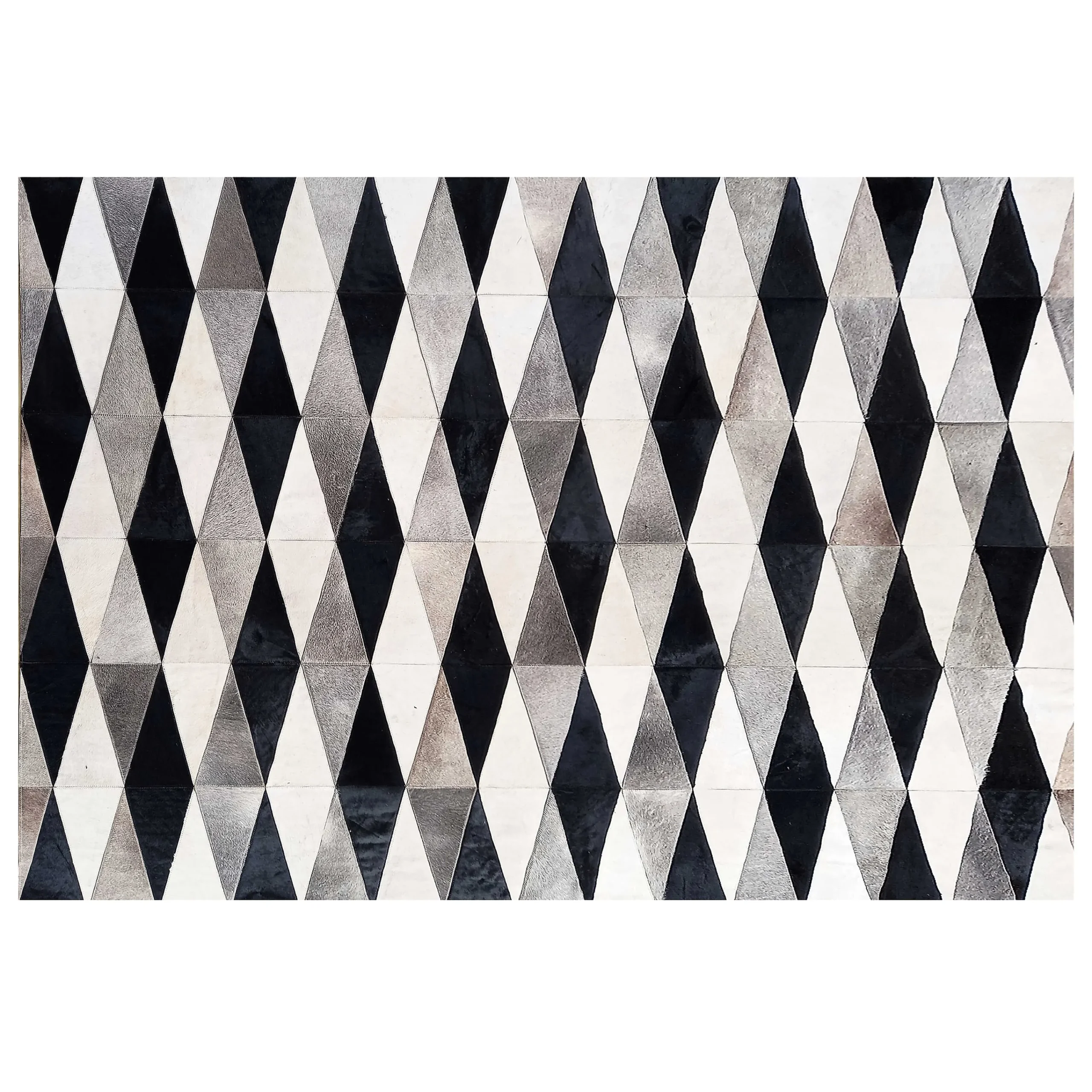MacKenzie-Childs Rugs<Parallelogram Hair On Hide 8' x 10' Rug