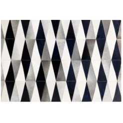 MacKenzie-Childs Rugs<Parallelogram Hair On Hide 5' x 8' Rug