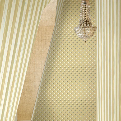 MacKenzie-Childs Finishing Touches|Room Accents<Parchment Stripe Wallpaper