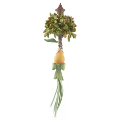 MacKenzie-Childs Holiday<Patience Brewster 12 Days Partridge in a Pear Tree Ornament