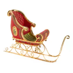 MacKenzie-Childs Holiday<Patience Brewster Dash Away Sleigh Ornament