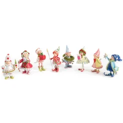 MacKenzie-Childs Holiday<Patience Brewster Dash Away Cupid's Elf Ornament